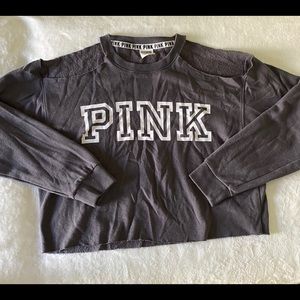 PINK Crop Sweater